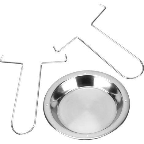 Grille de rôtissage pour poulet, ustensiles de cuisine et de barbecue d'extérieur, grille de rôtissage en acier inoxydable antiadhésif-AquaForge (1/4)