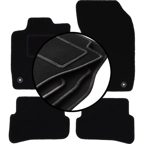 Komplettset Veloursmatten für: Audi A1 8X Schrägheck (2010-) (1/5)