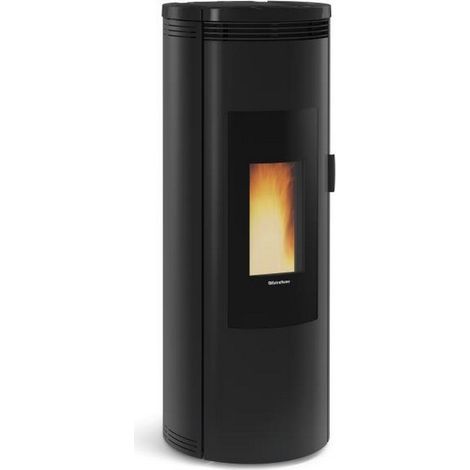 Extraflame – Poêle à granulés de bois 8kW étanche – Rendement 91,2% – Compatible RT 2012 – Système EAC pour combustion optimale – AMIKANOIR (1/3)