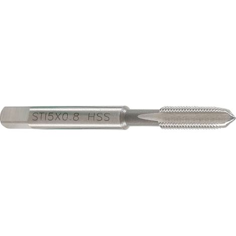 Taraud hss-g sti pour filets rapportes metriques de type helicoil - dtail : taraud sti m5x80