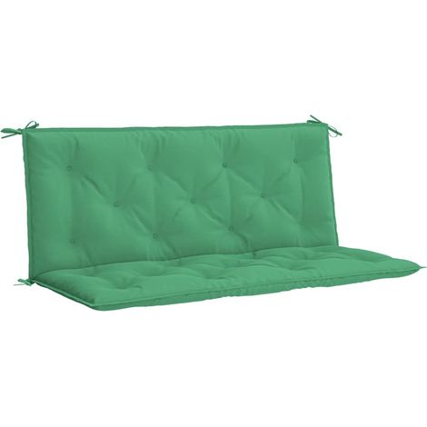 Cuscino per Panca Verde 120x(50+50)x7 cm in Tessuto Oxford vidaXL (1/5)