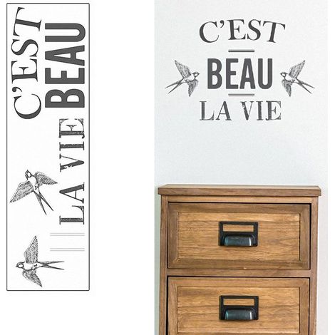 Stickers Muraux - C'est beau la vie