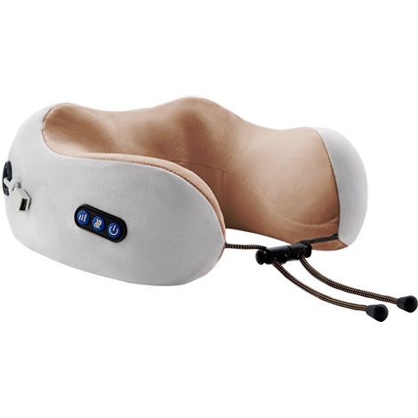 Masseur Cervical et Cou, Appareil Massage de Cervicales, Masseur Électrique Oreiller de Nuque sans fil Massant à Shiatsu, Coussin de Massage Électrique pour les Cervicales Douloureuses