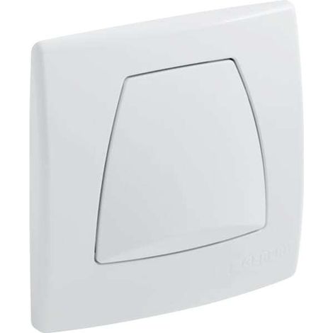 Geberit Twinline Betätigungsplatte, eckig, für Urinalsteuerung mit pneumatischer Spülauslösung: chrom / glänzend, 240.562.21.1 (1/5)