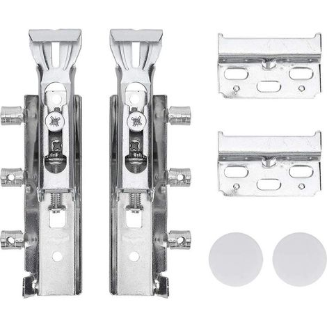 Kleiderbügel, Metallwinkel, verdeckte Winkel für Wandschränke, verstellbare Möbelhalterung (1/4)