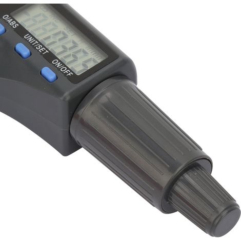 Tête de micromètre numérique 0,001 mm, tête de micromètre électronique, 0-25 mm (1/5)