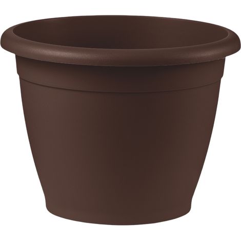 Vaso rotondo Naxos D25 bronzo VECA