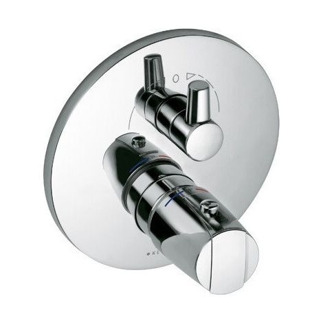 Mitigeur thermostatique bain et douche MX / OBJEKTA à encastrer chrome KLUDI
