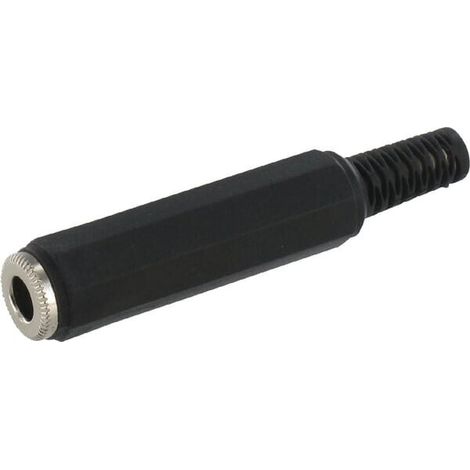 Stecker Buchse 6,3mm weiblich Stereo UNIVERSAL JK63SS