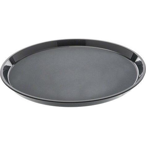 Cambro vassoio tondo antiscivolo plastica nero 27,3 cm