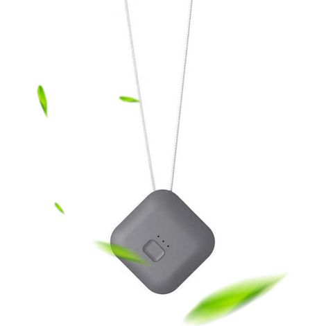 Purificador de aire portátil de 3 millones de iones, recargable por USB, para coche y oficina, antipolen, antihumo y anti-PM2.5. (1/5)