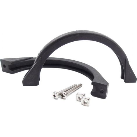 Bride de serrage pour filtre à sable PoolFilter Ø 300 mm – Visserie en PVC – Compatible avec filtres Ubbink – Pièce détachée technique (1/2)