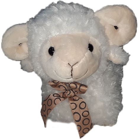 Pecora agnello di pasqua decorazioni addobbi pasquali arredo per casa idea regalo set da 2 (1/5)