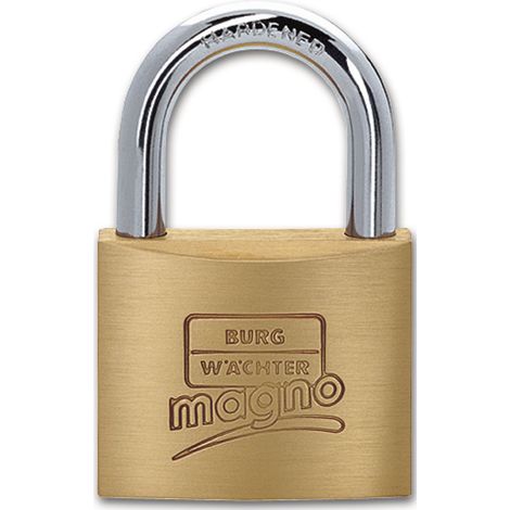 BURG-WÄCHTER Vorhangschloss 400 E Magno gleichsperrend KA1, Bügelhöhe 65mm