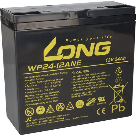 Kung Long WP24-12ANE 12V 24Ah AGM Bleibatterie (1/5)