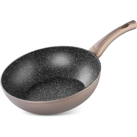 Wok Pfanne MagicHome Coffee Brown Line, 28 cm (1/3)