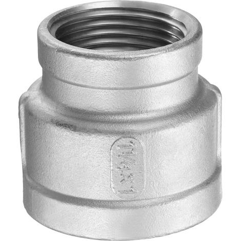 Réducteur 1-1/4" x 1" Npt Filetage Femelle 304 Acier Inoxydable (1/5)