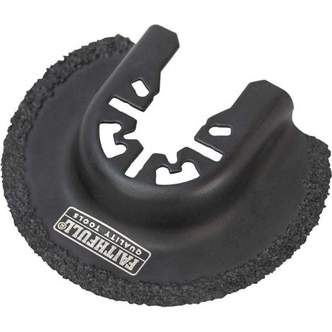 Faithfull Multi-Functional Carbide Grit Radial Saw Blade – 65mm Diameter (Model: FAIMFTC65) (1/3)