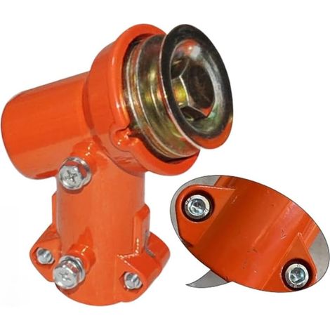 Tête de rechange pour tondeuse à gazon BG328 CG328 avec plaque de raccordement - Accessoire de montage (A) (1/5)