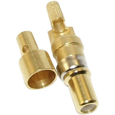 N/A à souder, à sertir Conec 131J30019X pour RG 179B/U - RG 187A/U doré 1 pc(s) (1/3)