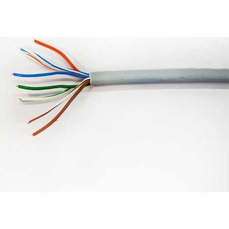 Cavo Ethernet UTP Cat. 5 coppie LSZH (ECE R118)