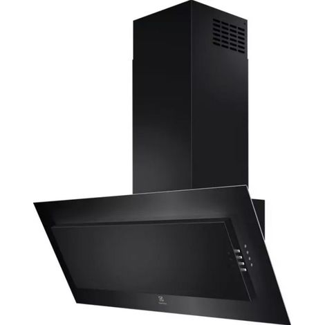 Cappa decorativa da parete da 90 cm, 600 m³/h, nera - LFV329K - Electrolux