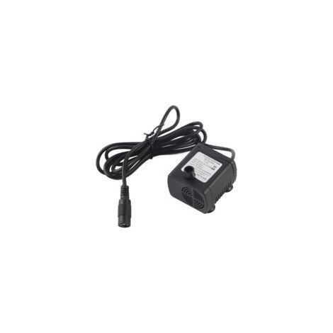 Pompe à eau submersible solaire DC12V Débit 420L/H Hauteur de refoulement max 2M Étanchéité IP68 pour fontaines et étangs (1/5)