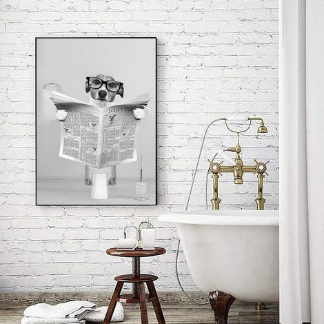 Leinwandbild schottisches Hochlandrind Badewanne YJG 70L x 100B cm (1/5)