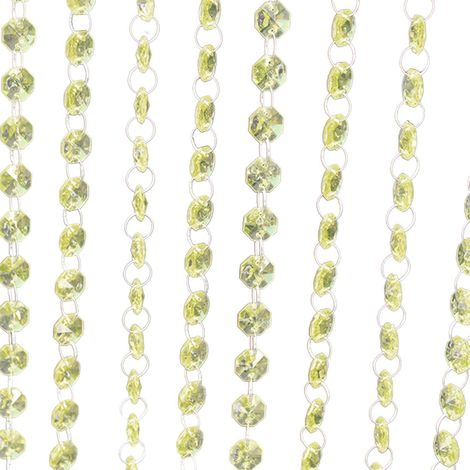 Kristall-Girlande-Stränge 3D-Acryl-Kristall-Strass-Perlen – Décoration de décoration de maison en perles pour bricolage, café, maison, décoration d'intérieur (1/5)
