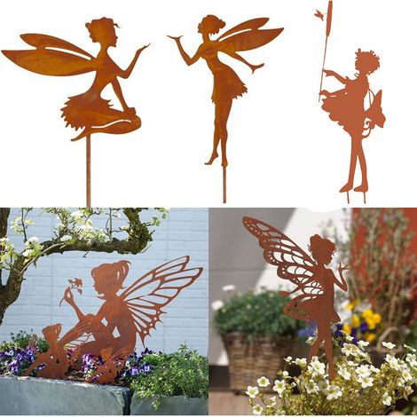 3 piezas: veleta para jardín, decoración para estanques y jardines