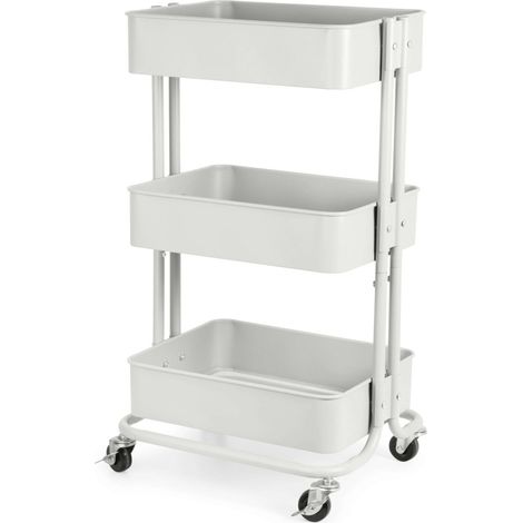 Desserte à roulettes Grena - COMPACTOR - 43 x 36,5 x H.78 cm - (1/5)