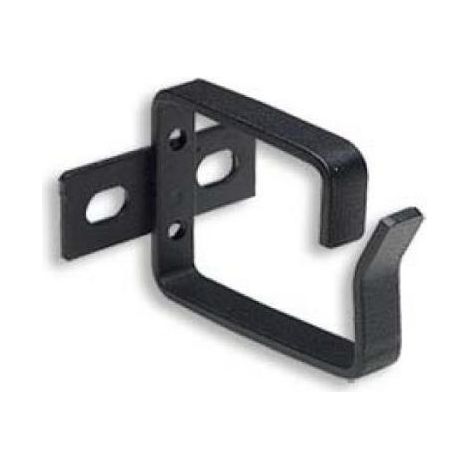 Organizador de cables individual para gabinetes de rack de 19", negro 919586