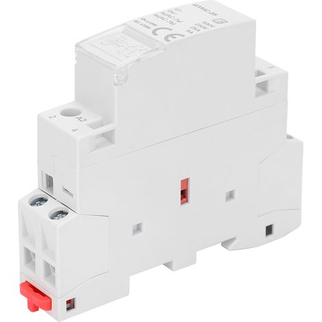 Contacteur modulaire, module de composant électronique portable en plastique, 50 Hz, 2 pôles, GYHC-25, 2NO (1/5)