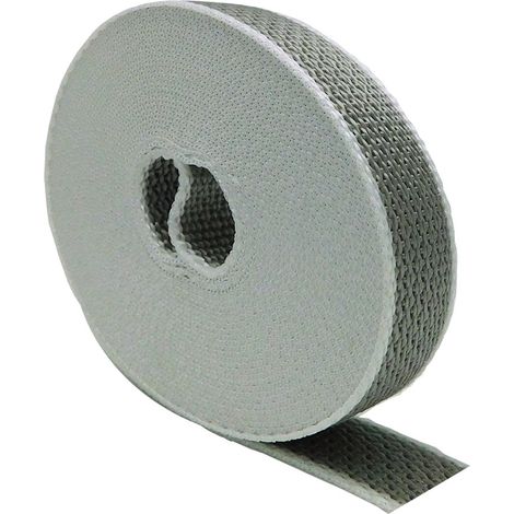 Blindband "PR26", 22mm breit und 6 Meter lang, aus grauem und weißem Polypropylen