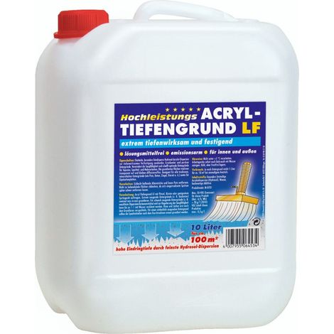 Decotric Hochleistungs Acryl-Tiefengrund 10 L Grundierungen