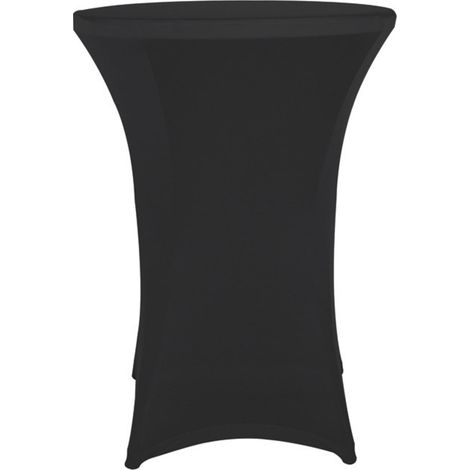 Perel Standing table cover Stehtischüberzug Schwarz FP201
