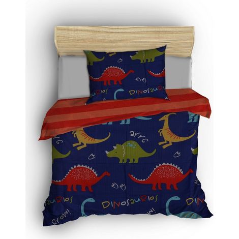 Funda nórdica, funda nórdica, ropa de cama Set Azul Rojo Amarillo (1/2)