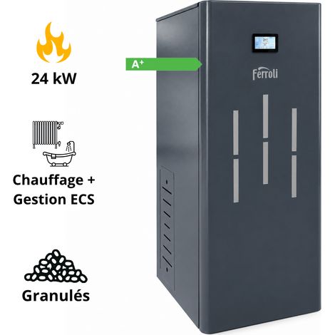 Chaudière à granulés BioPellet TOP 24 kW (1/5)