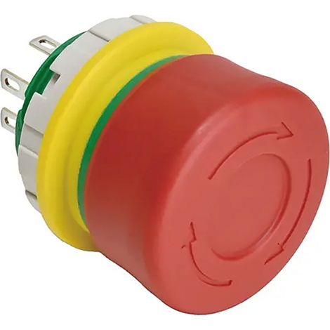 Idec Short Body E-stop Not-Aus-Schalter  250 V 5 A  IP65, IP67, IP69K 1 St.