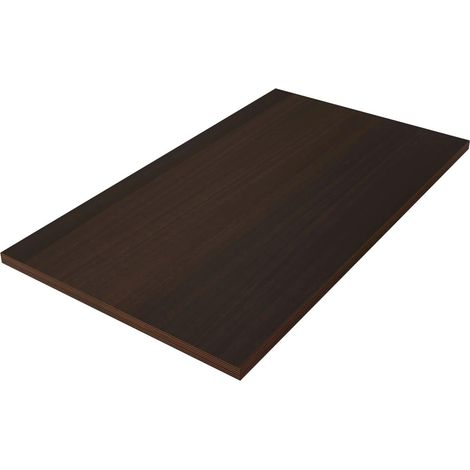 Plateau de lavabo MARA 600 pour meubles et lavabo, non usiné EUCALYPTUS OCÉANIEN 608 x 16 x 460 mm (1/2)