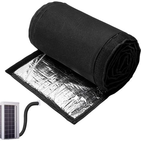 Gaine d'Isolation pour Tuyau de Cuivre de Chauffage Ventilation Climatisation  Isolation Tuyau 3 Couches Pour Climatiseur,Protections isolées extérieures pour système sans conduit avec (1/5)