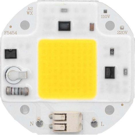 High Power LED Chip COB Lamp, High Brightness, Free Drive for DIY Lamp, Spotlight, Indoor Lighting 220V (1/4)
