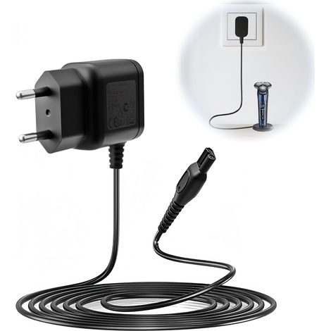 15V HQ8505 Shaver Charger Compatible with 3000 5000 7000 9000 QP6510 QP6520 QP6651 MG5750 MG7790 BG5020 HC5630 Power Supply Adapter Shaver Charger Cable (1/5)