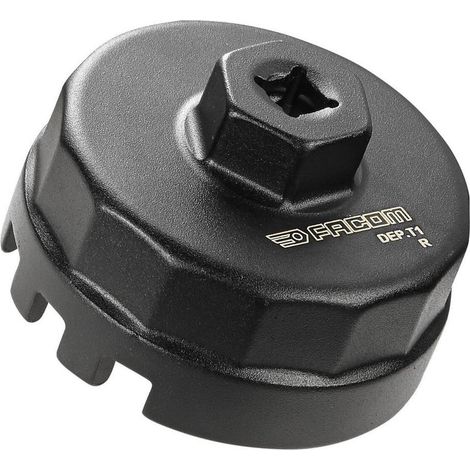 1 Clé à filtre à huile, double carré 1/2", 6 points 28 mm, pour moteur 4 cylindres 1.8-2L