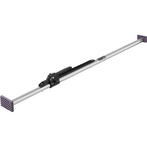 VEVOR Barre de chargement a cliquet reglable de 150 a 185 cm, stabilisateur de chargement en acier robuste avec patins antiderapants, barre de verrouillage de charge telescopique pour pick-up, SUV
