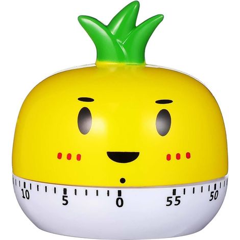 KICHOUSE Minuteur Cuisine Mécanique Créatif et Mignon en Plastique