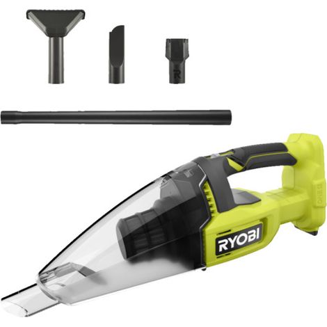 Pack RYOBI - Aspirateur à main RHV18-0 - 18V One+ - 600ml - Sans batterie ni chargeur - Kit 4 accessoires pour aspirateur - RAK04FC (1/5)