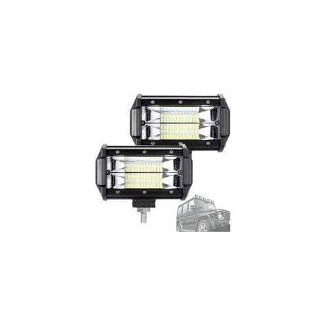 Riflettori LED Faro da lavoro 72W LED Offroad Faro ausiliario 12V 24V Auto Faro da lavoro IP67 Waterproof (2 x 72W)