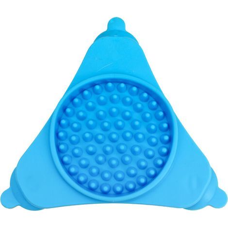 Tappetino da leccare per cani di alta qualità - Tappetino per l'alimentazione lenta di snack e burro di arachidi - Accessorio antistress per il bagno - Tappetino da leccare con ventosa (1/4)