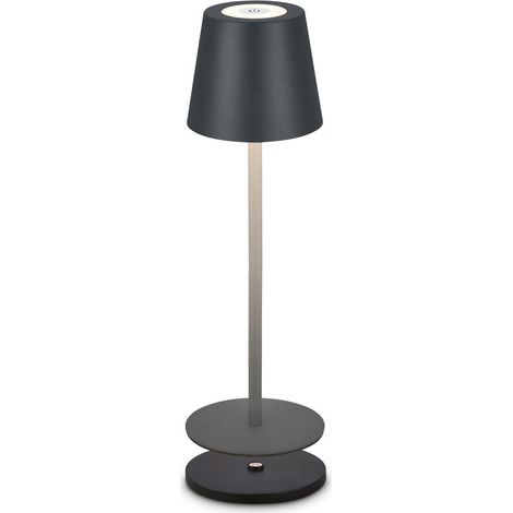 Lampada da tavolo a LED con batteria IP44 lampada da tavolo senza fili per esterni/interni dimmerabile touch
